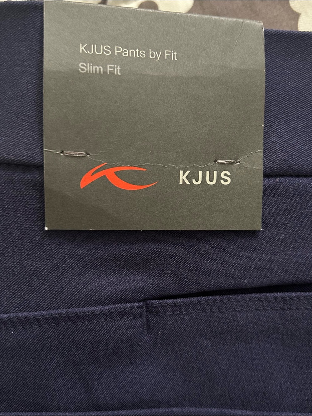 KJUS Ikala Women's Navy Slim Fit Straight Leg Pants Medium Stretch Golf Outdoor